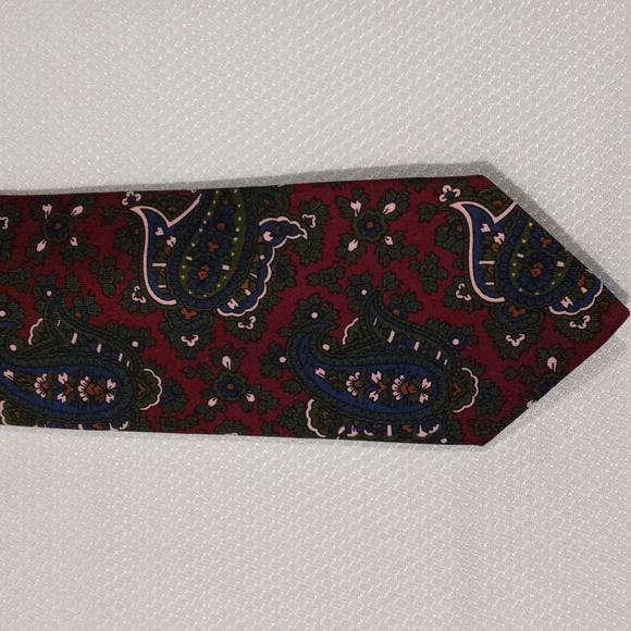 *PRINT* PAUL STUART necktie - Picture 2 of 6